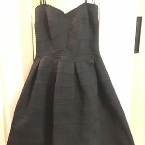B Darli black strapless dress